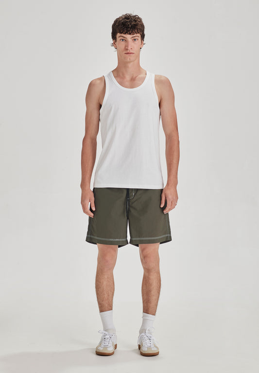 REC SHORT, OLIVE