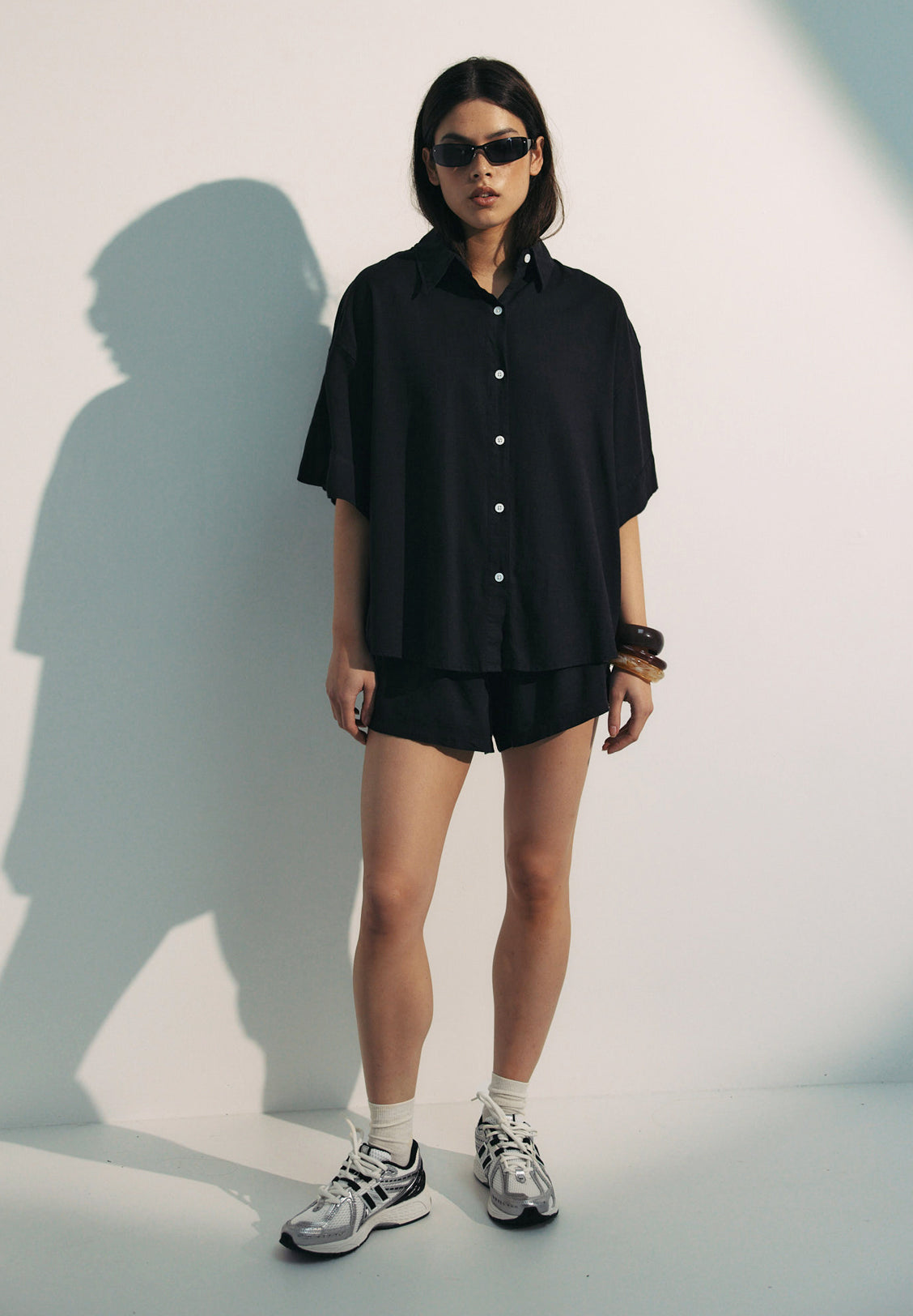 BOYFRIEND SHIRT, BLACK