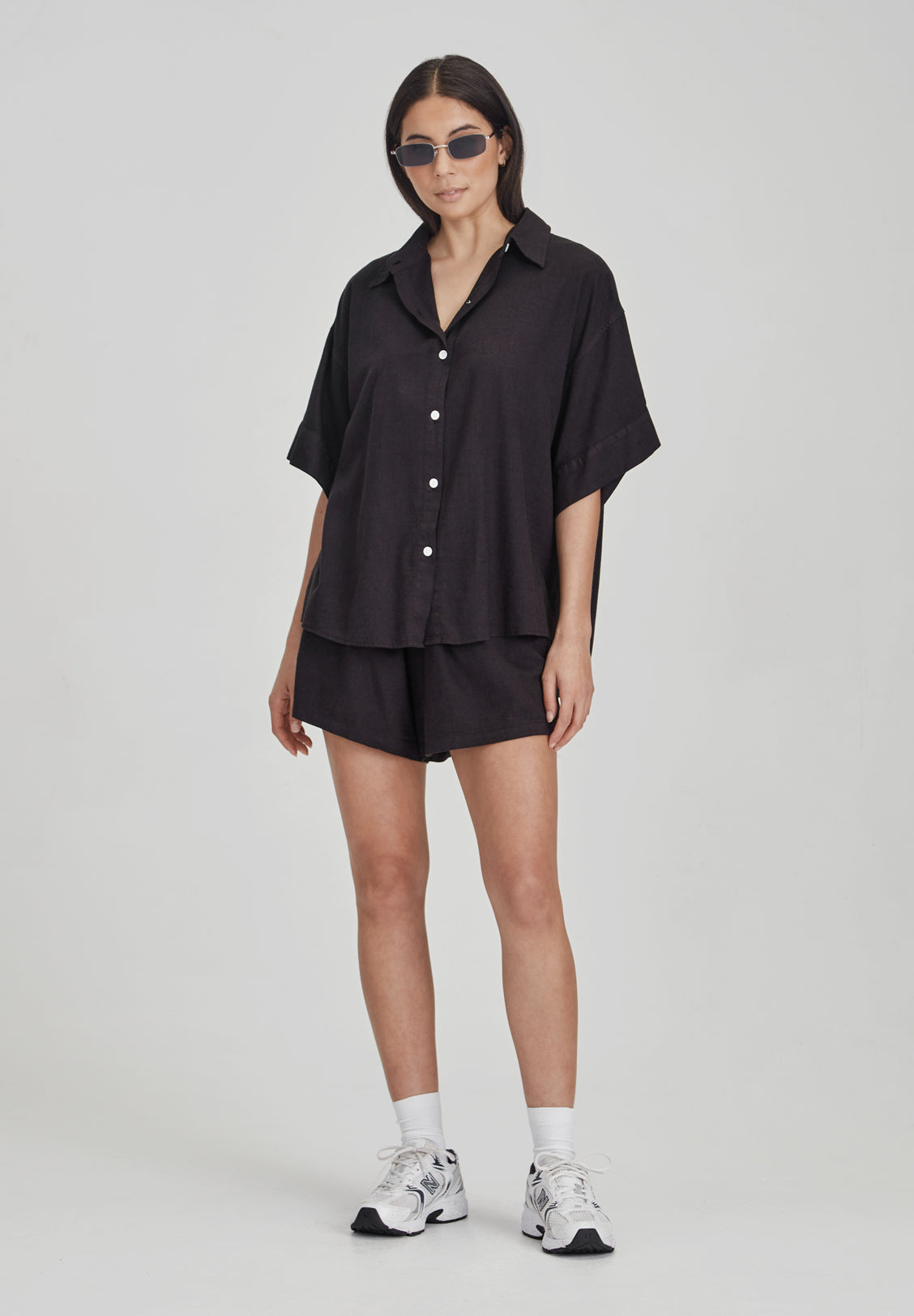 BOYFRIEND SHIRT, BLACK