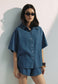 BOYFRIEND SHIRT, CHAMBRAY