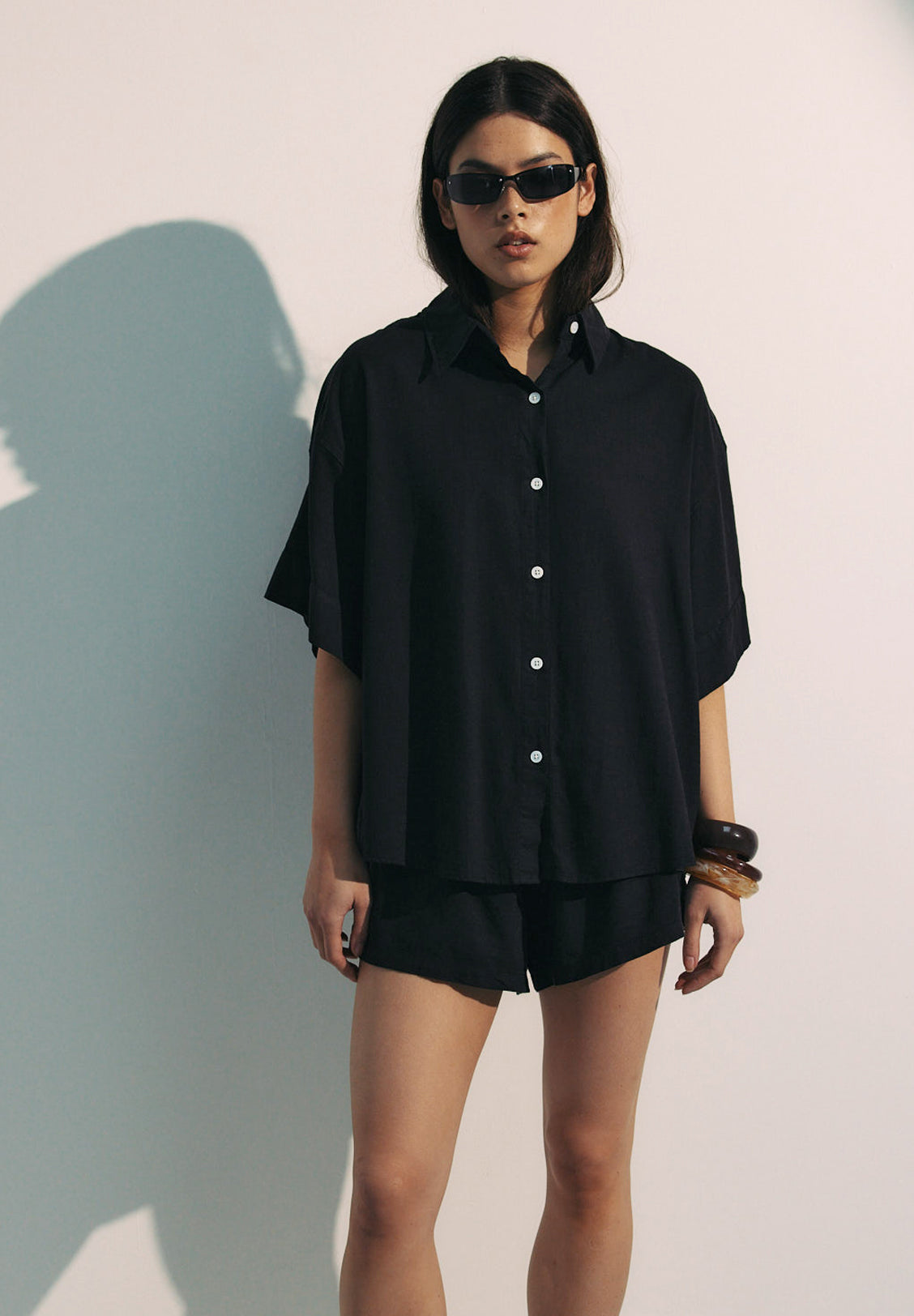 BOYFRIEND SHORT, BLACK