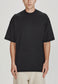 MENS OVERSIZED TEE, VINTAGE BLACK