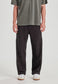 LINEN/COTTON WORK PANT, BLACK