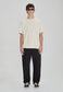 LINEN/COTTON WORK PANT, BLACK