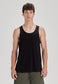 MENS STANDARD TANK, BLACK