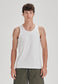 MENS STANDARD TANK, WHITE