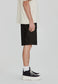 COTTON WALKSHORT, BLACK