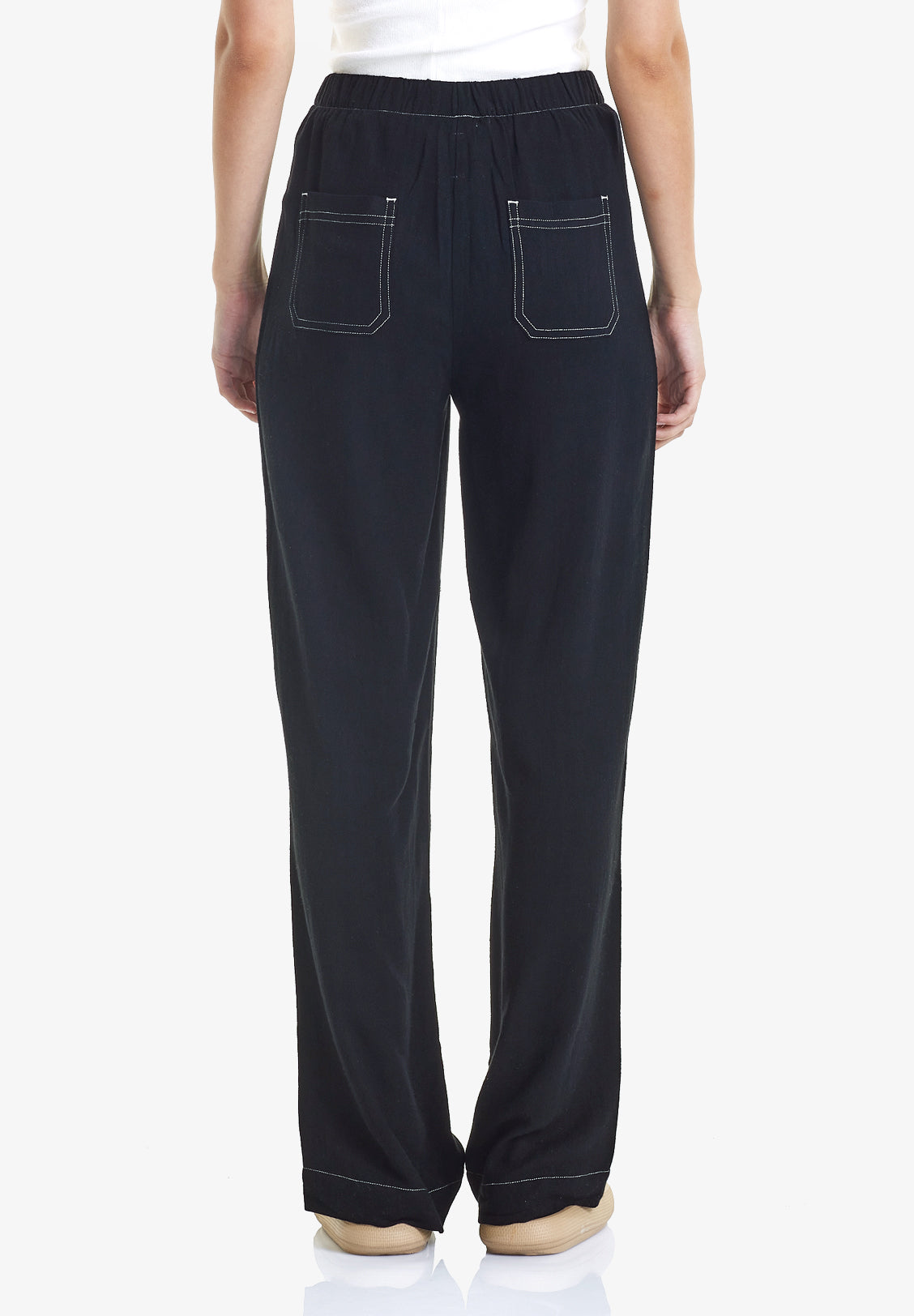 Buy Black Trousers  Pants for Women by Tag 7 Plus Online  Ajiocom